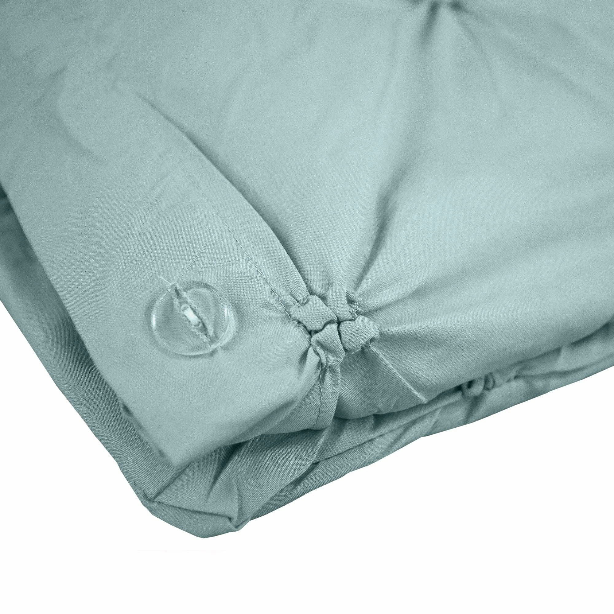 3-Piece Pintuck Duvet Cover - Analia Collection