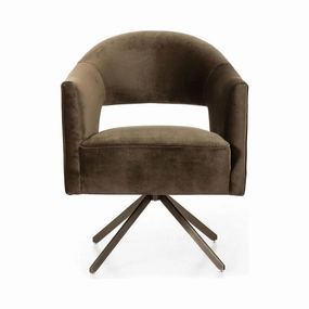 Adeline Desk Chair - Surrey Olive