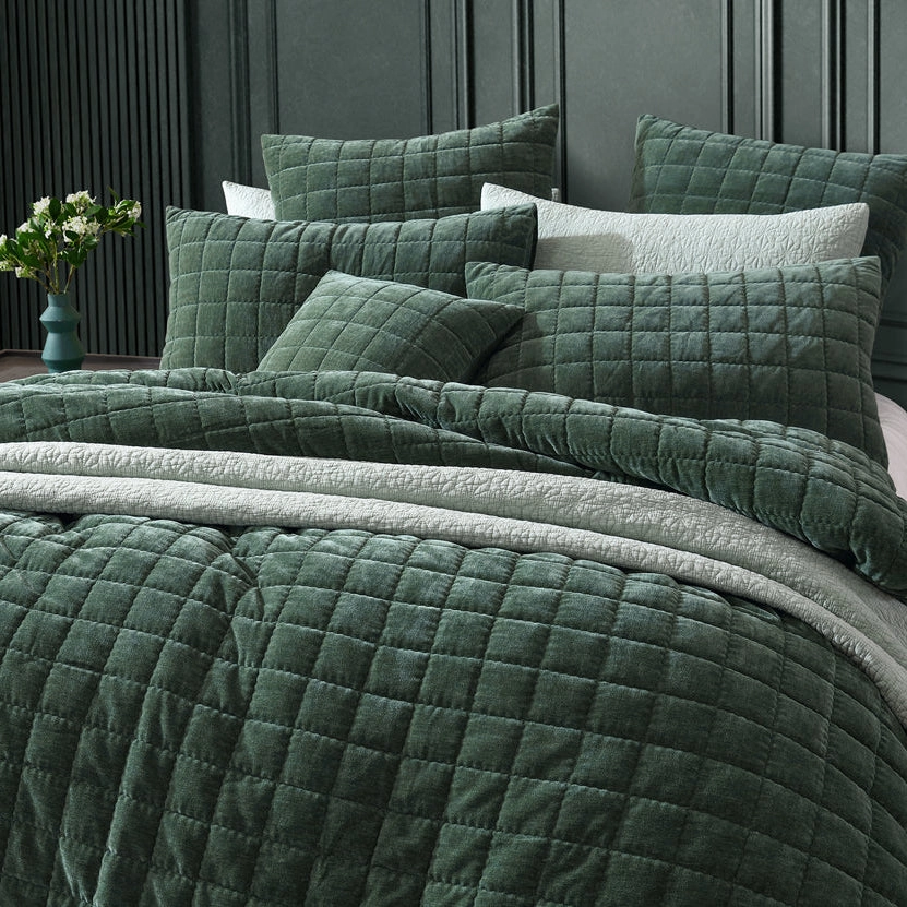 Apollo Cilantro Cushion by Logan and Mason Platinum