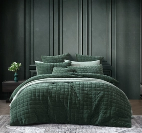 Apollo Quilt Cover Set Range Cilantro