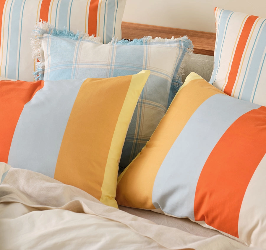 Apollo Quilt Cover Set Range Spice