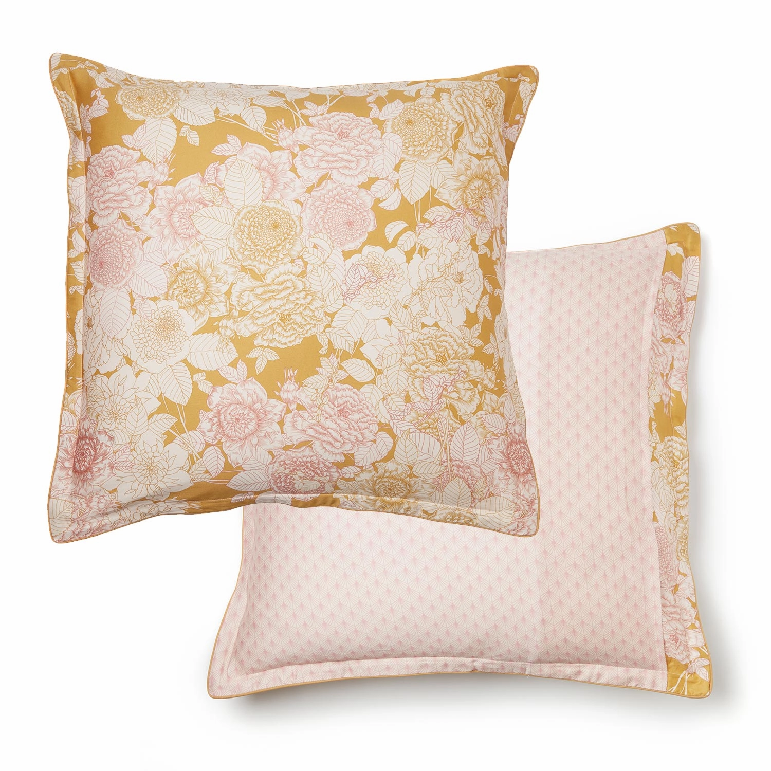 Arbour Honey Quilt Cover Set by Platinum Logan & Mason