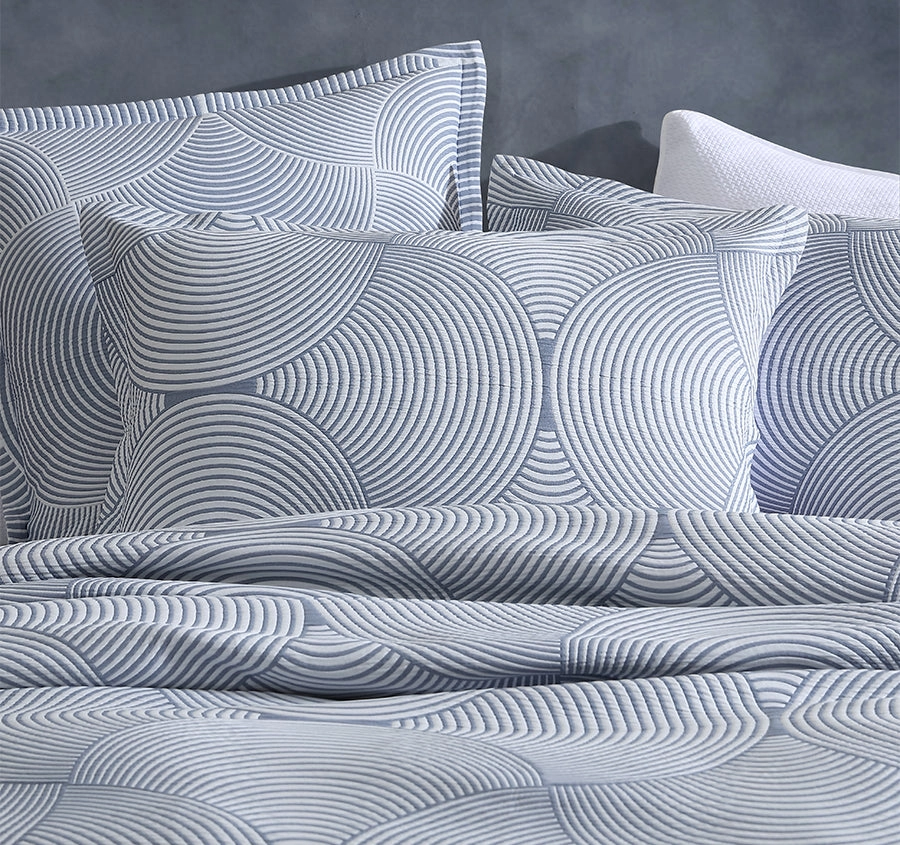 Arlo Quilt Cover Set Range Slate