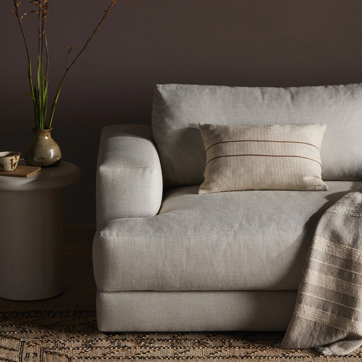 Artisan Merido Pillow - Beige - 14X20 - Cover   Insert