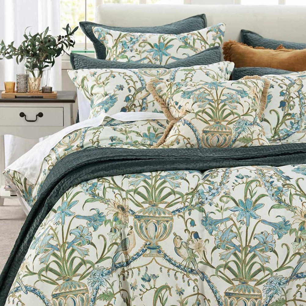 Augusta Quilt Cover Set by MM Linen
