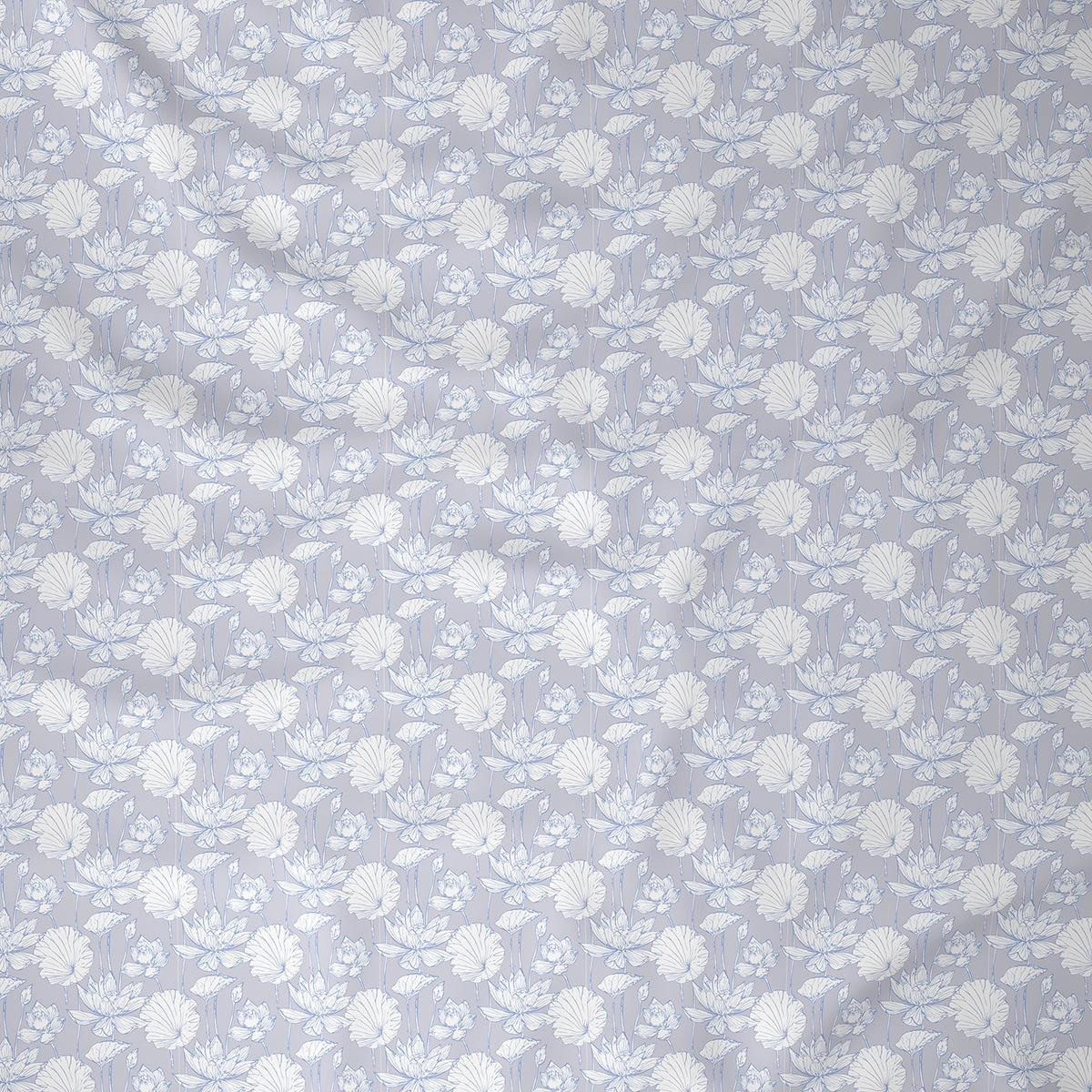 Backyard Patio Albrecht Summer AC Quilt/Quilted Bed Cover/Comforter Blue