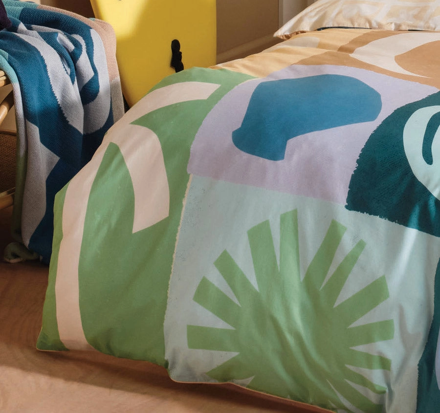 Beach Day Quilt Cover Set Range Saltwater