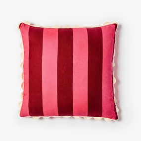 Big Stripe Cerise Cushion