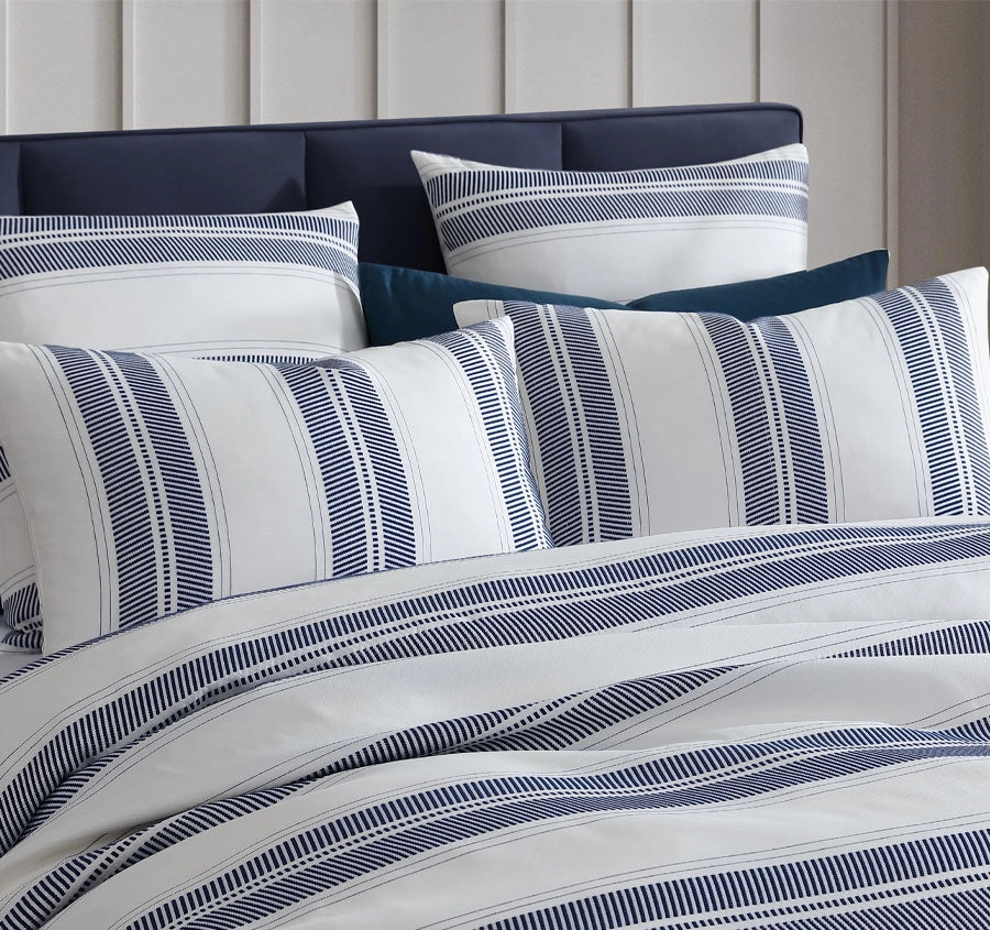 Cadet Quilt Cover Set Range Navy