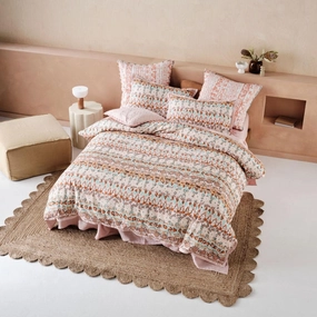 Cassis Quilt Cover Set by Linen House