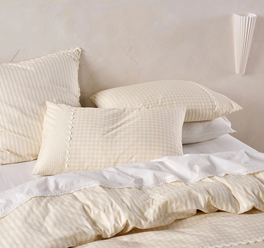 Chica Quilt Cover Set Range Natural
