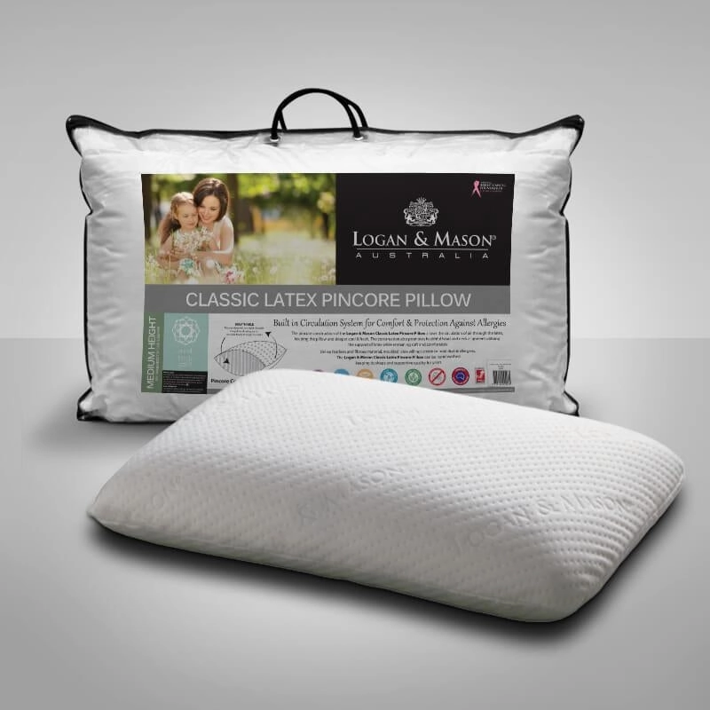 Classic Latex Pincore Pillow by Logan & Mason