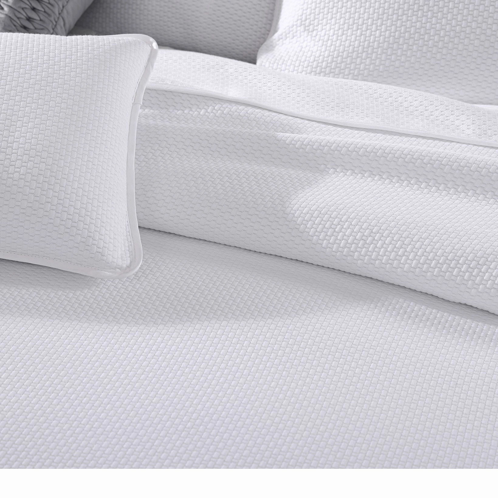 Cornell White Coverlet by Private Collection