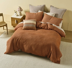 Cotswold Quilt Cover Set Range Ginger