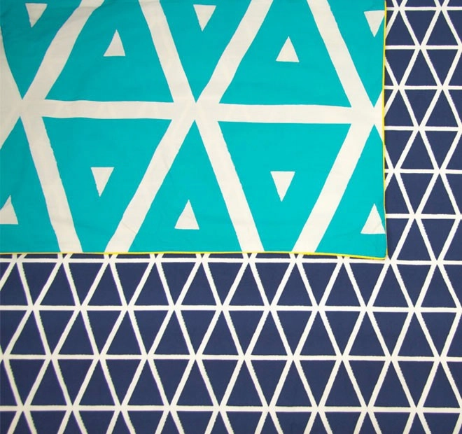 Cronombie Teal Quilt Cover Set by Ardor