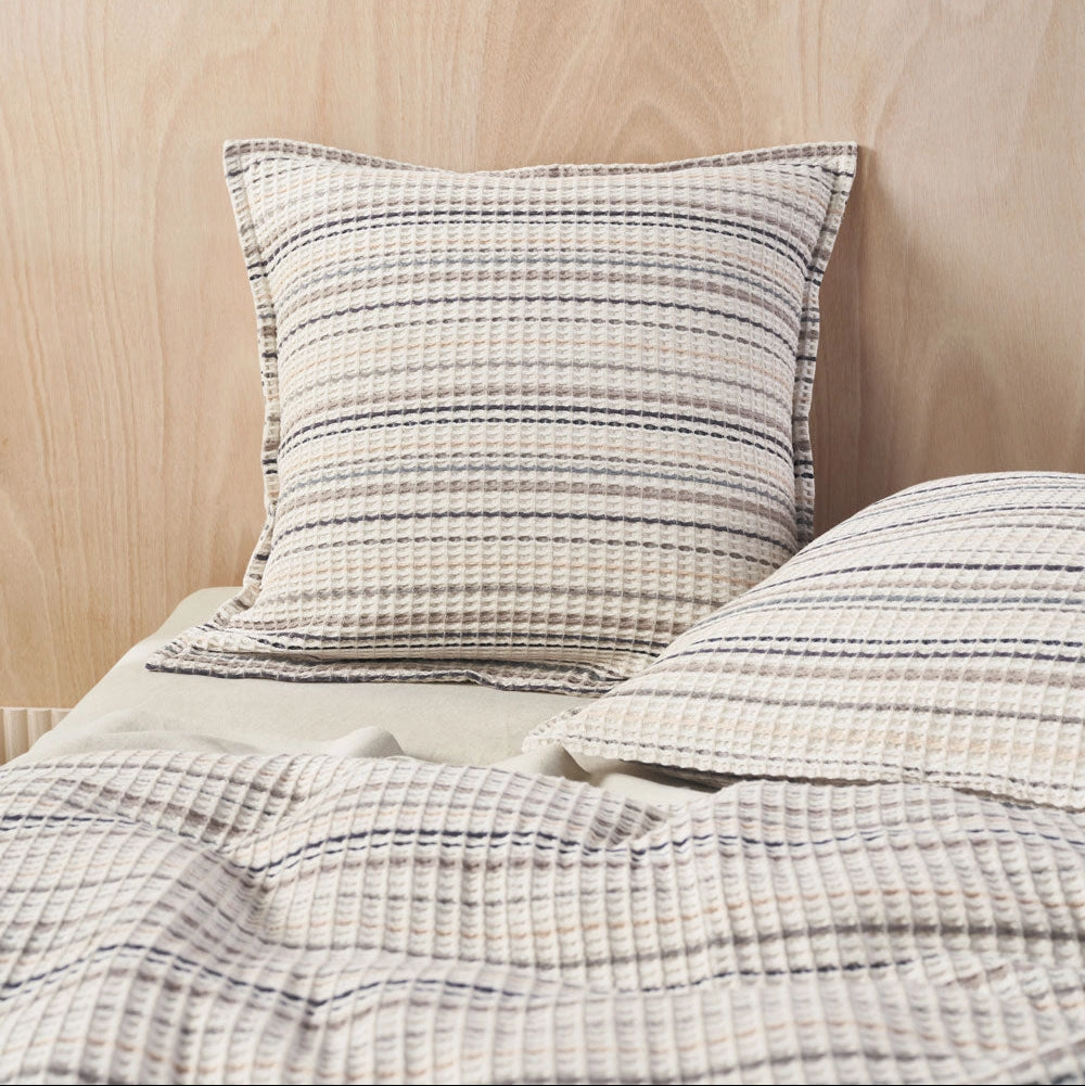 Dana Mushroom Quilt Cover Set by Linen House
