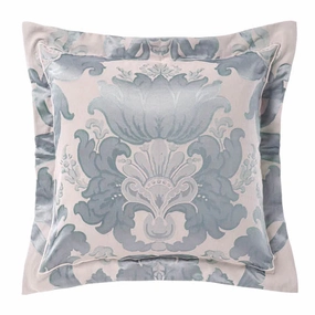 Dionisia Blue European Pillowcase by GRACE Linen House