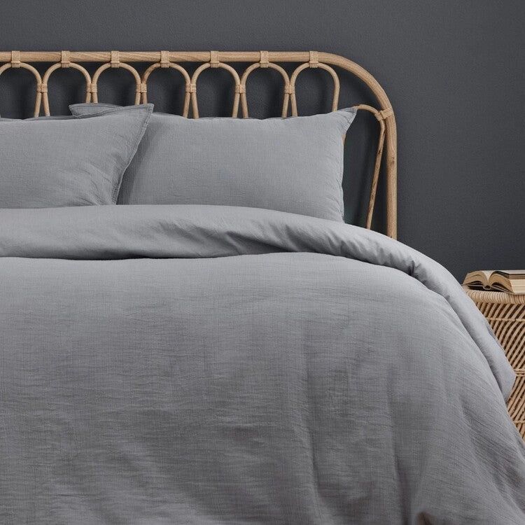 Earth Grey Quilt Cover Set by Ardor Boudoir