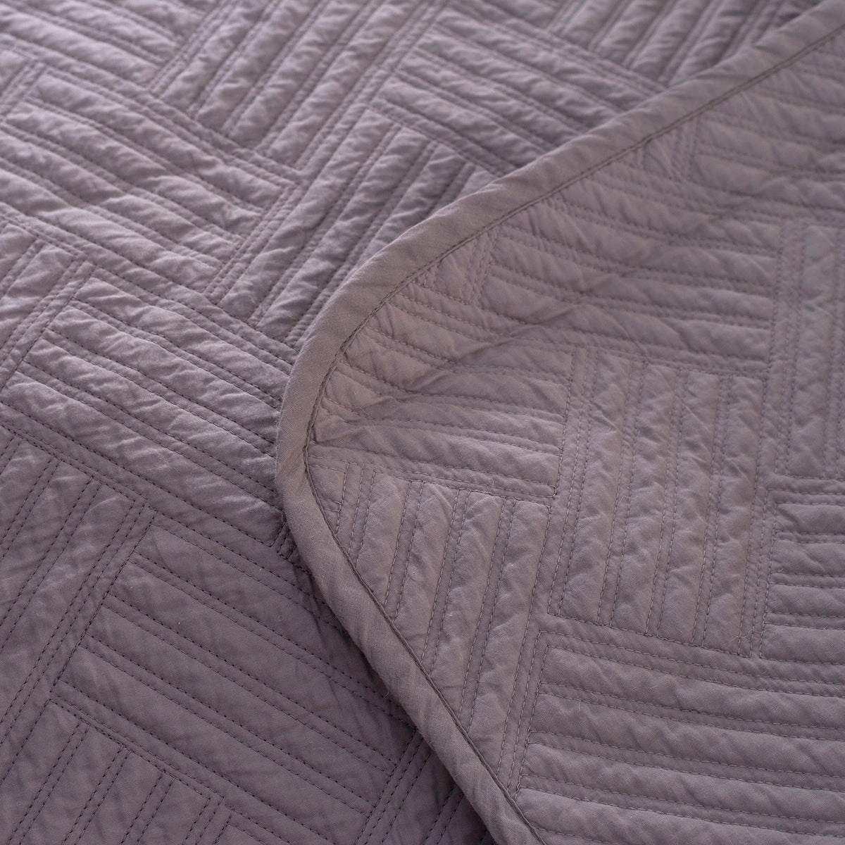 Eliott Summer AC Quilt/Quilted Bed Cover/Comforter Shark Skin