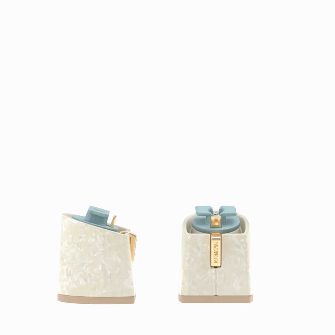 Flare Block Heel Kit 3 Mother of Pearl