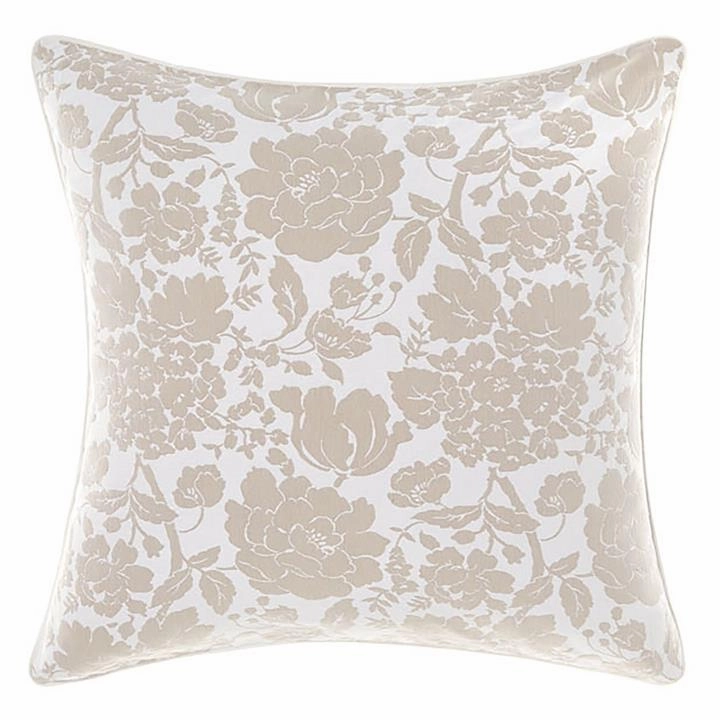 Florentina Natural European Pillowcase by GRACE Linen House
