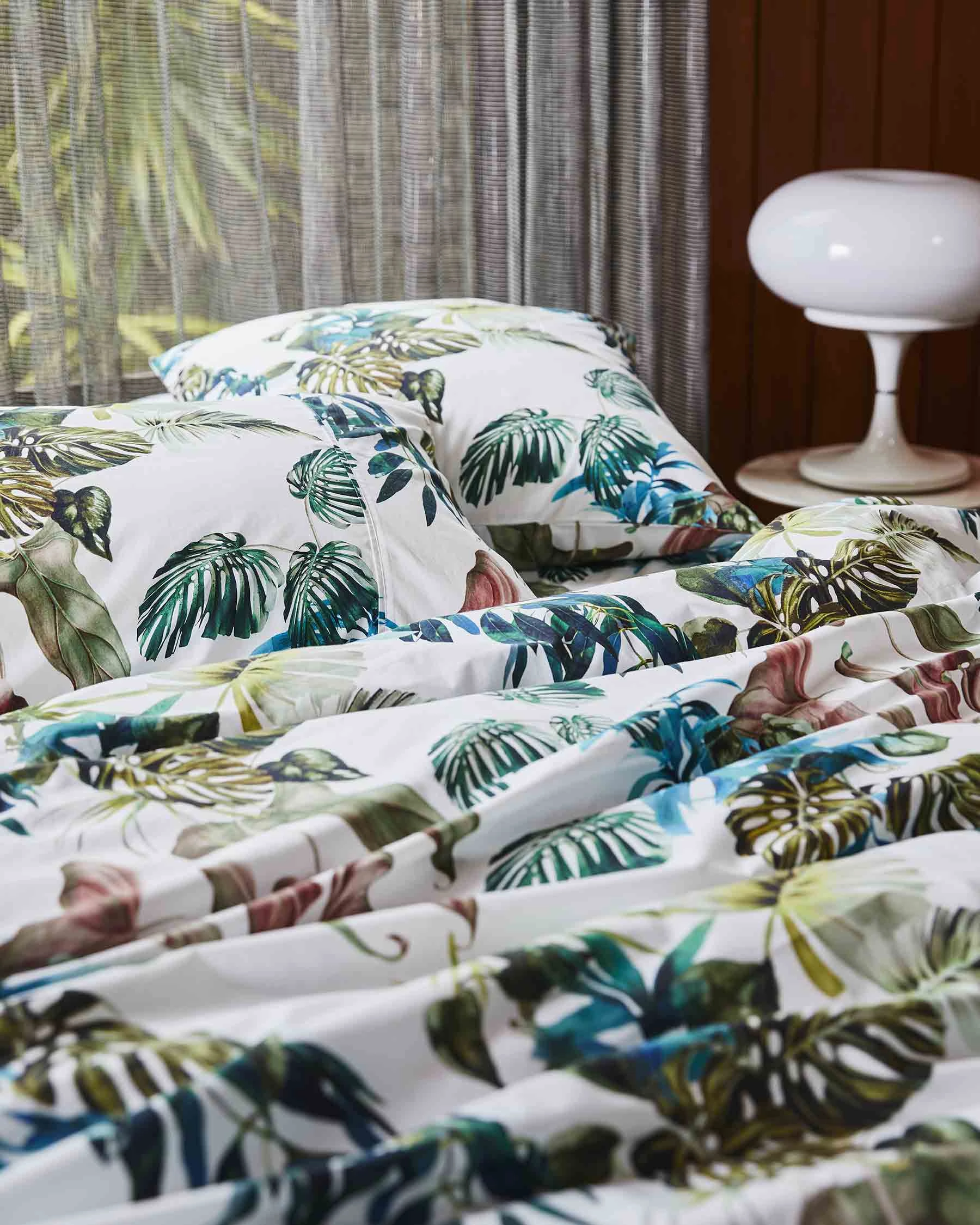 Foliage Organic Cotton Quilt Cover (US)