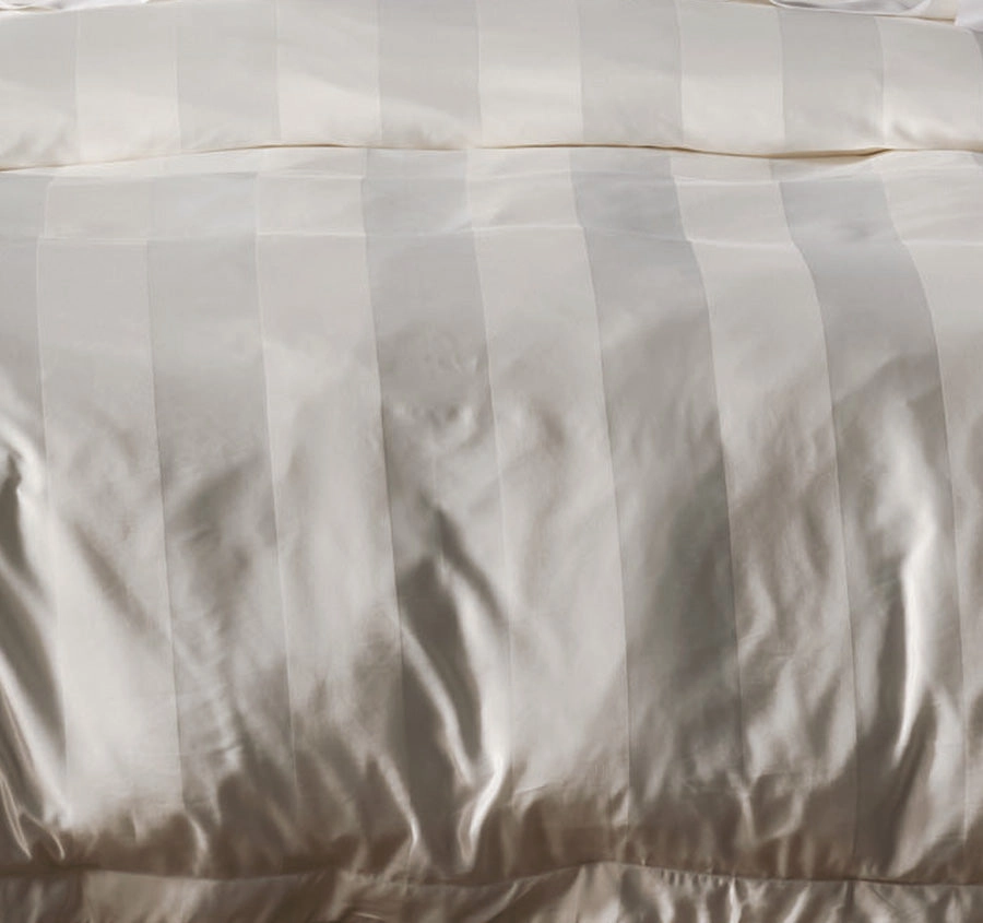 Francesco Quilt Cover Set Range White