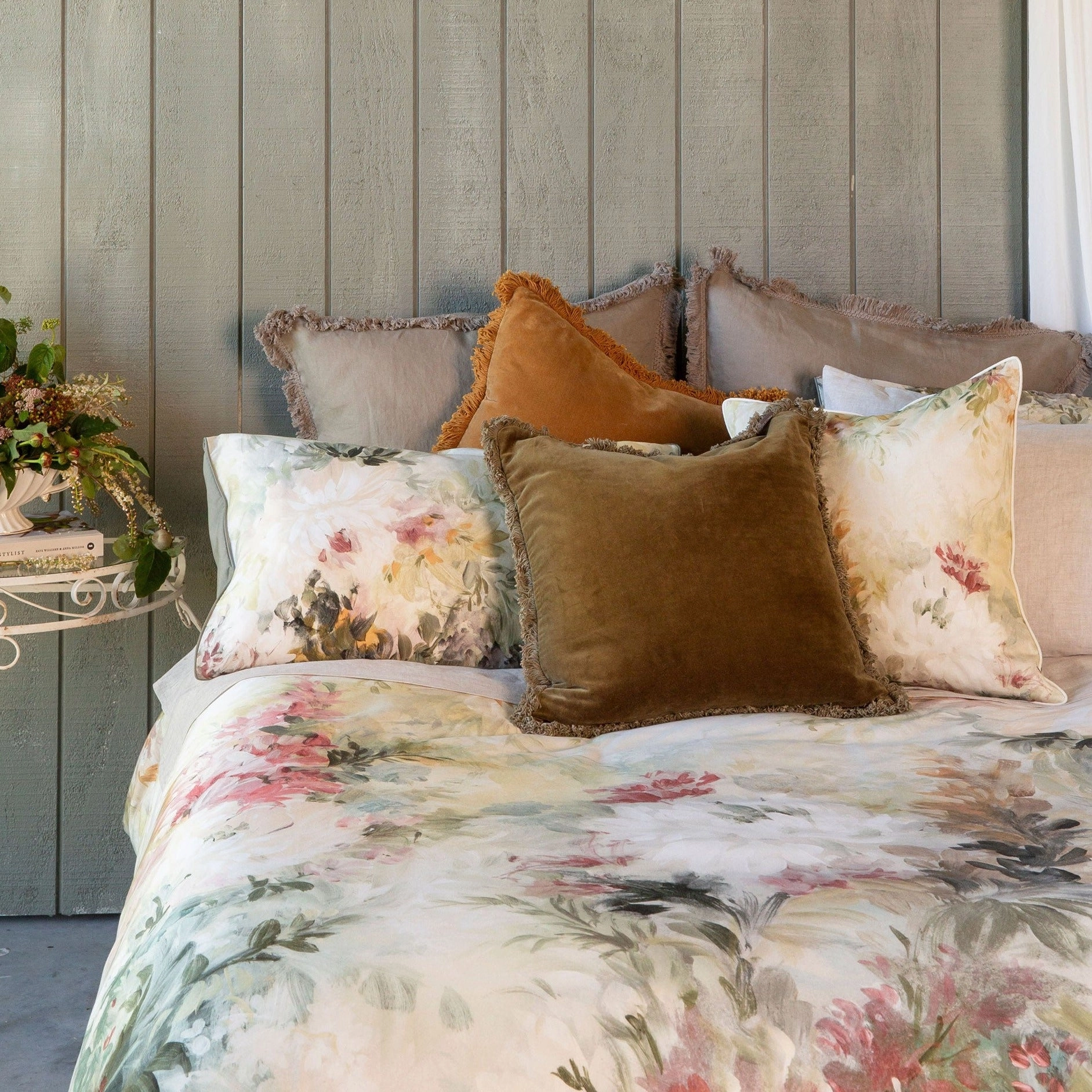 Giverny Quilt Cover Set  by MM Linen
