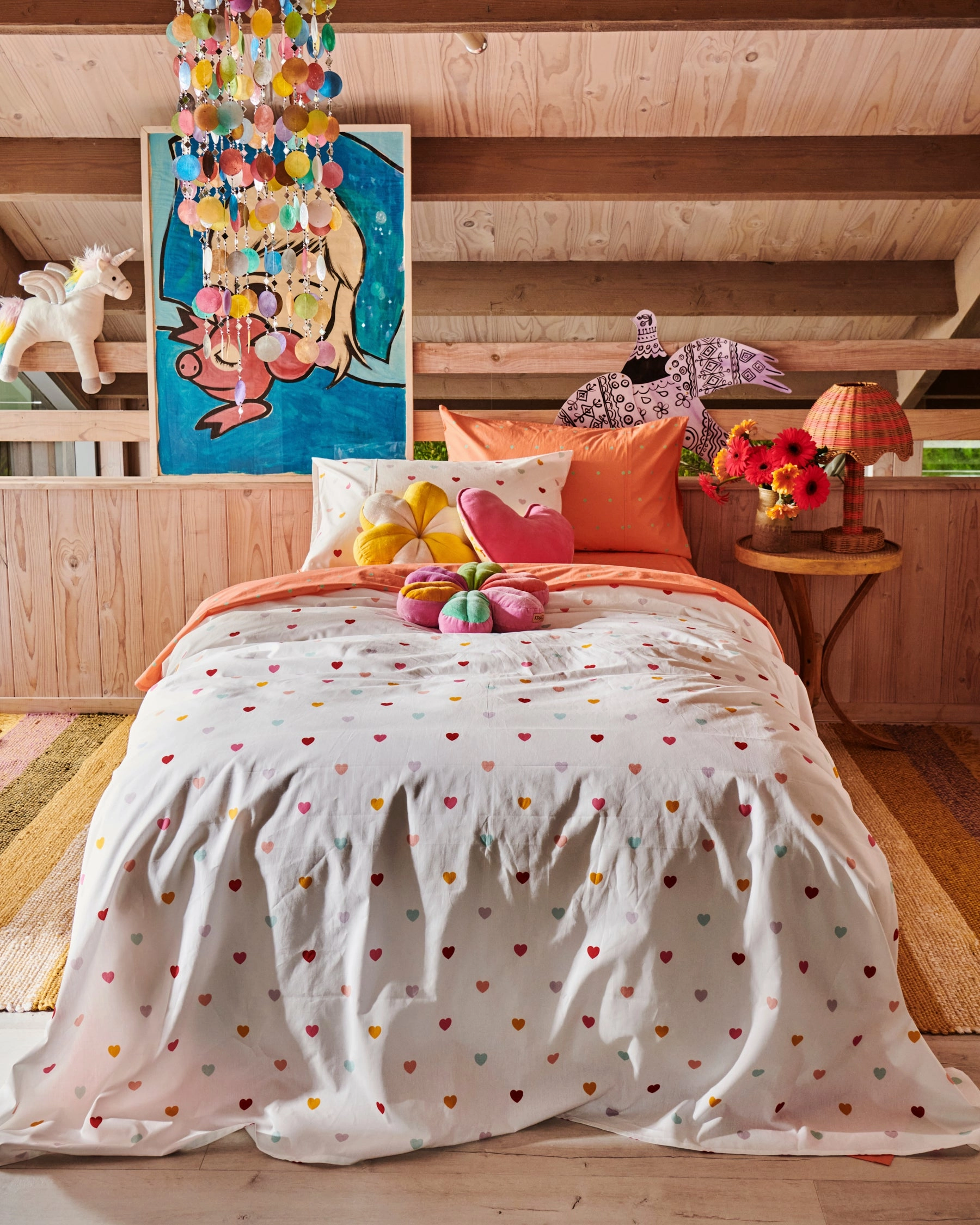 I Heart You Organic Cotton Pillowcases