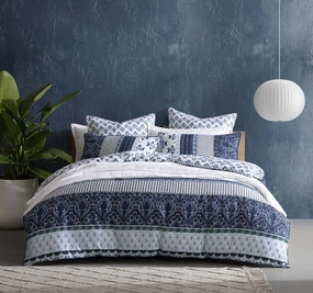 Into The Blue Quilt Cover Set Range