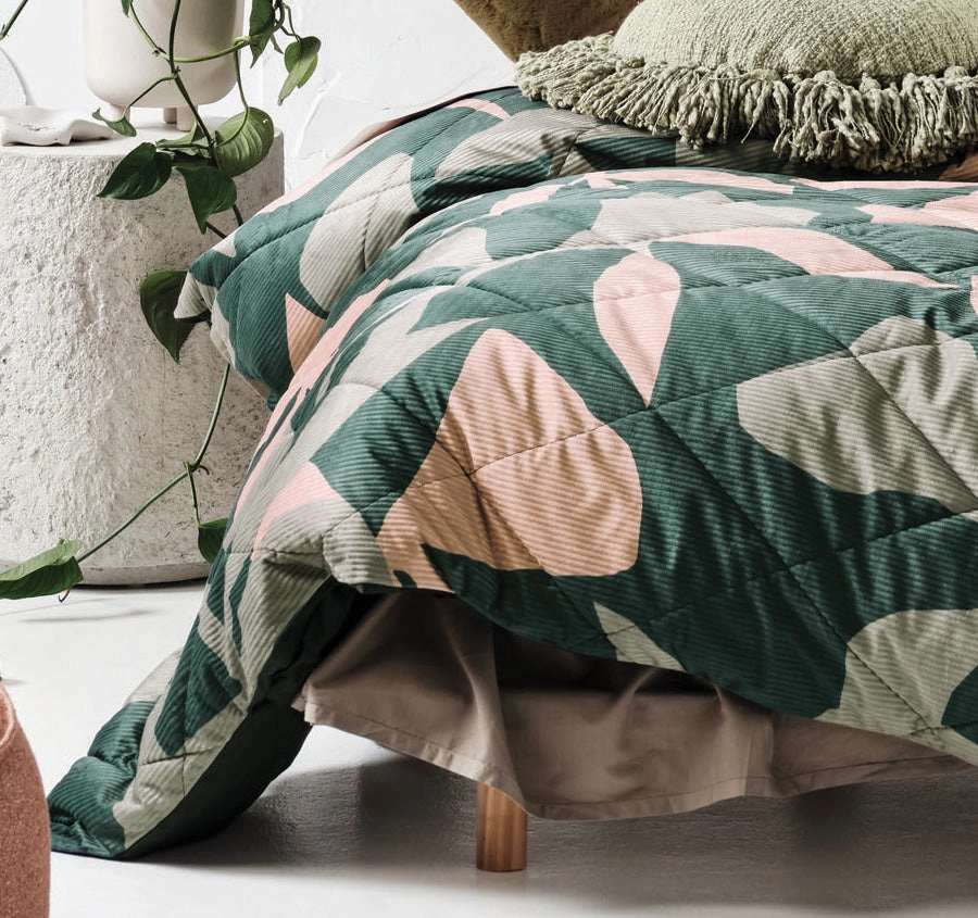 June Quilt Cover Set Range Forest