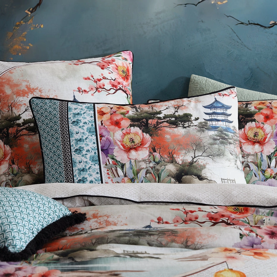 Kaida Multi Quilt Cover Set by Logan and Mason