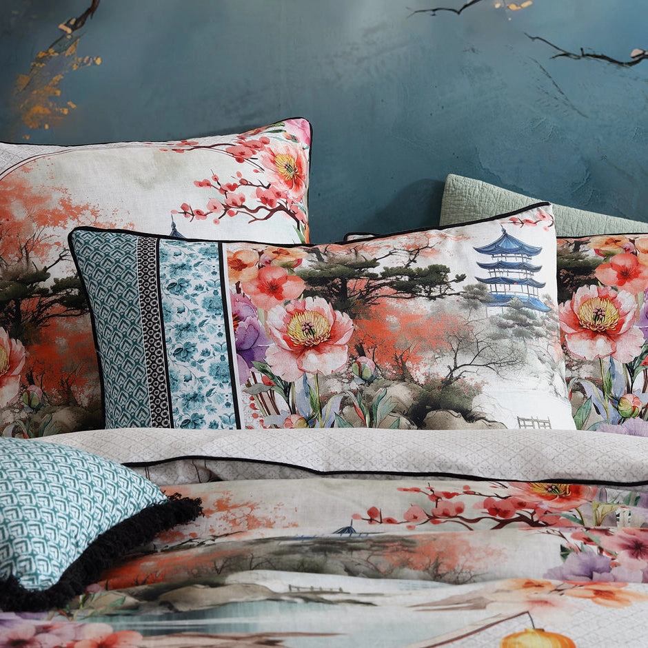 Kaida Multi Quilt Cover Set by Logan and Mason