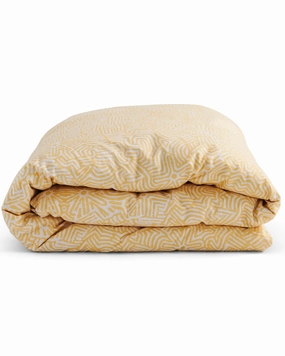 Kalaya Tjukurpa Straw Organic Cotton Quilt Cover
