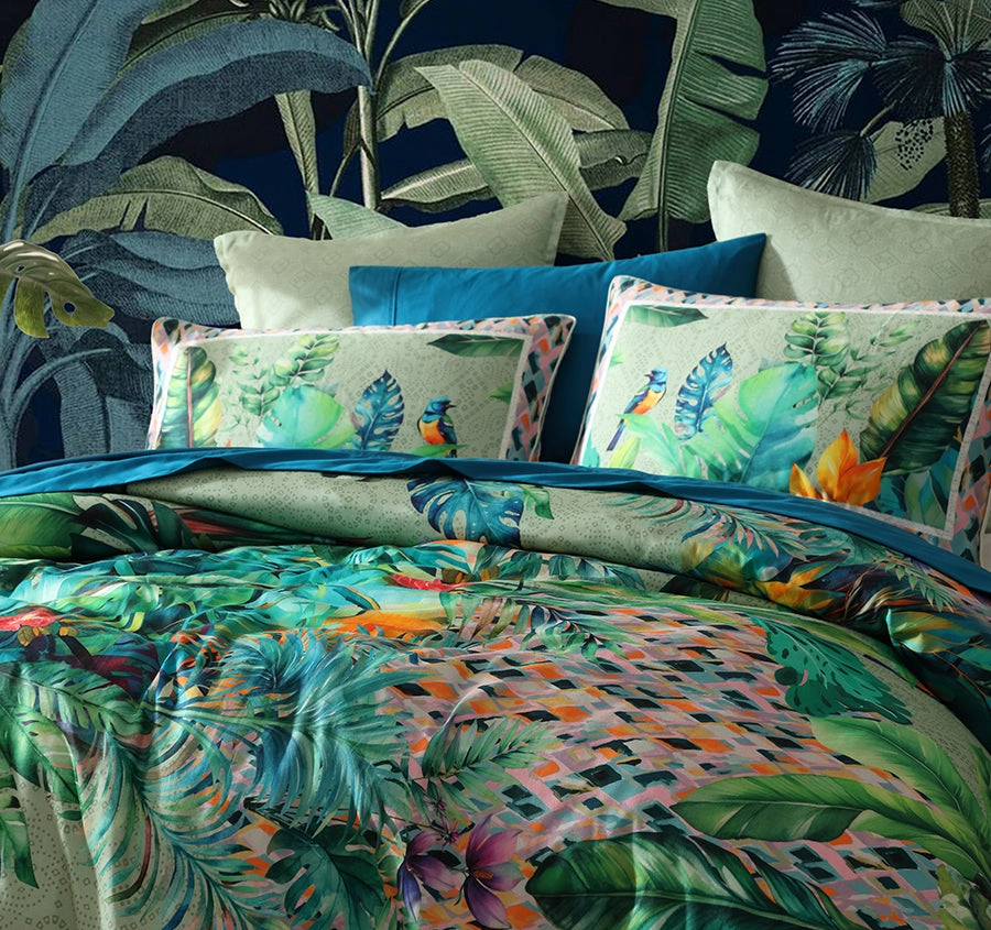 Kalea Quilt Cover Set Range Multi