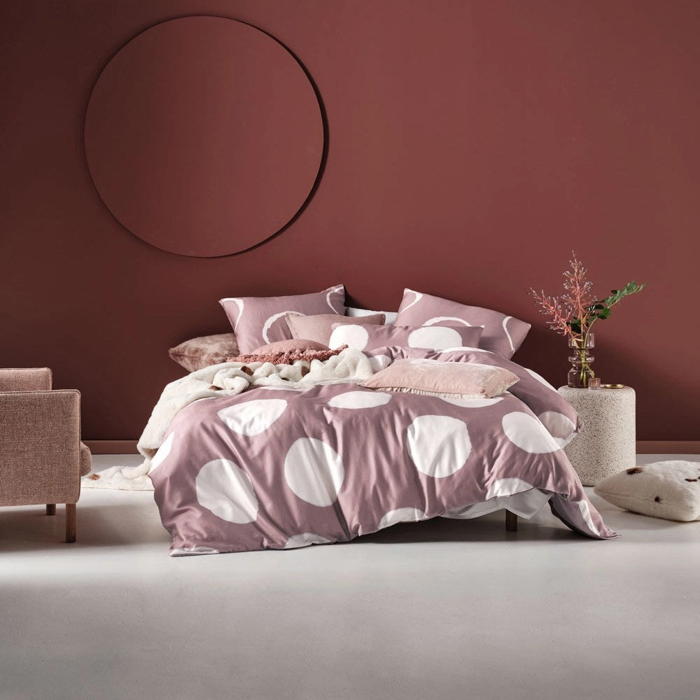 Keegan Dusk Quilt Cover Set by Linen House