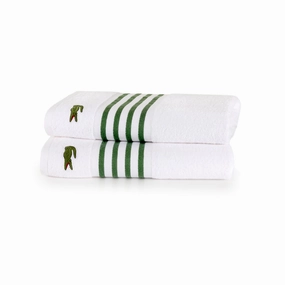 LCOURTLINE Vert Bath Sheet by Lacoste