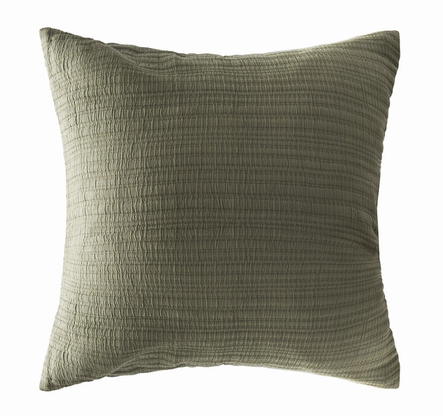 Lores Quilt Cover Set Range Olive