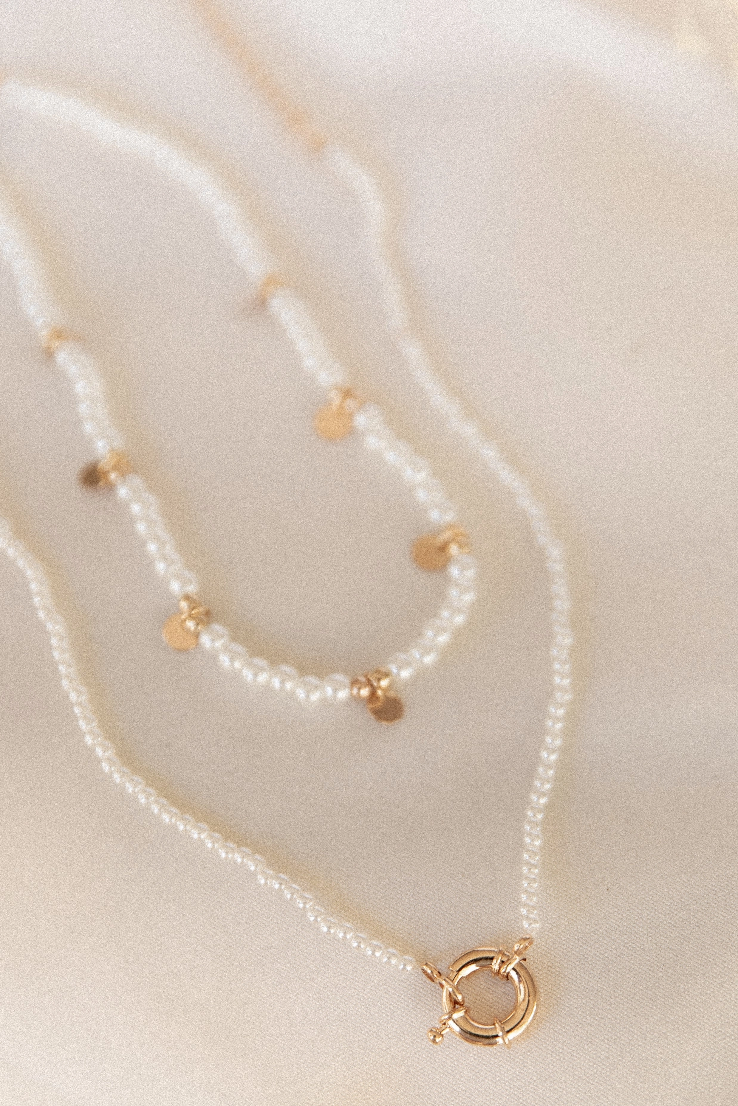 Mae Necklace - Pearl