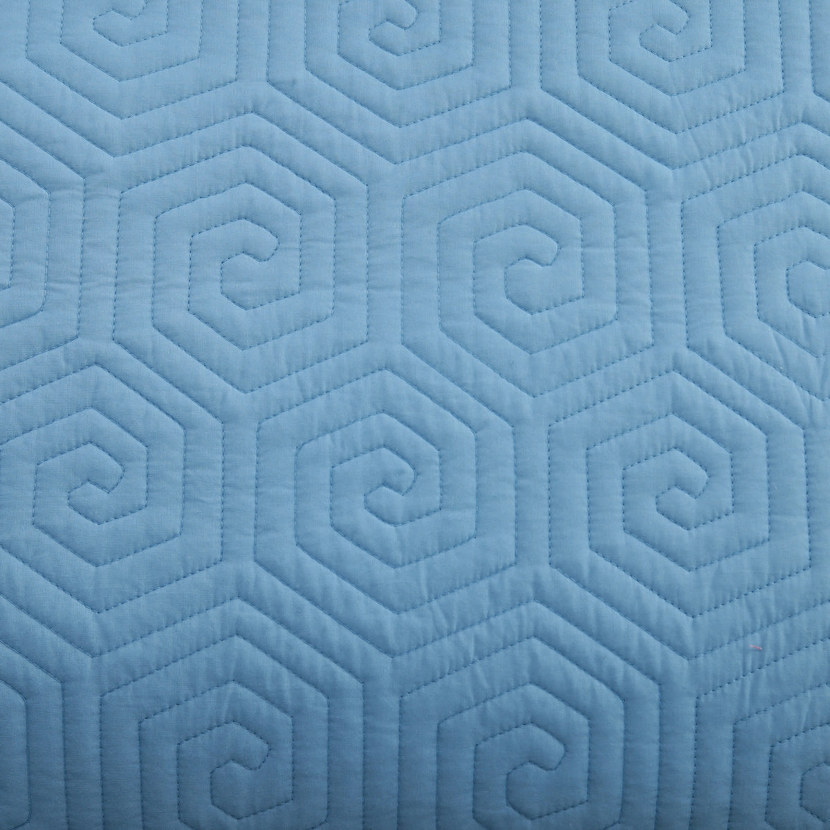Modern Aesthetic Hexon Summer AC Quilt/Quilted Bed Cover/Comforter Blue
