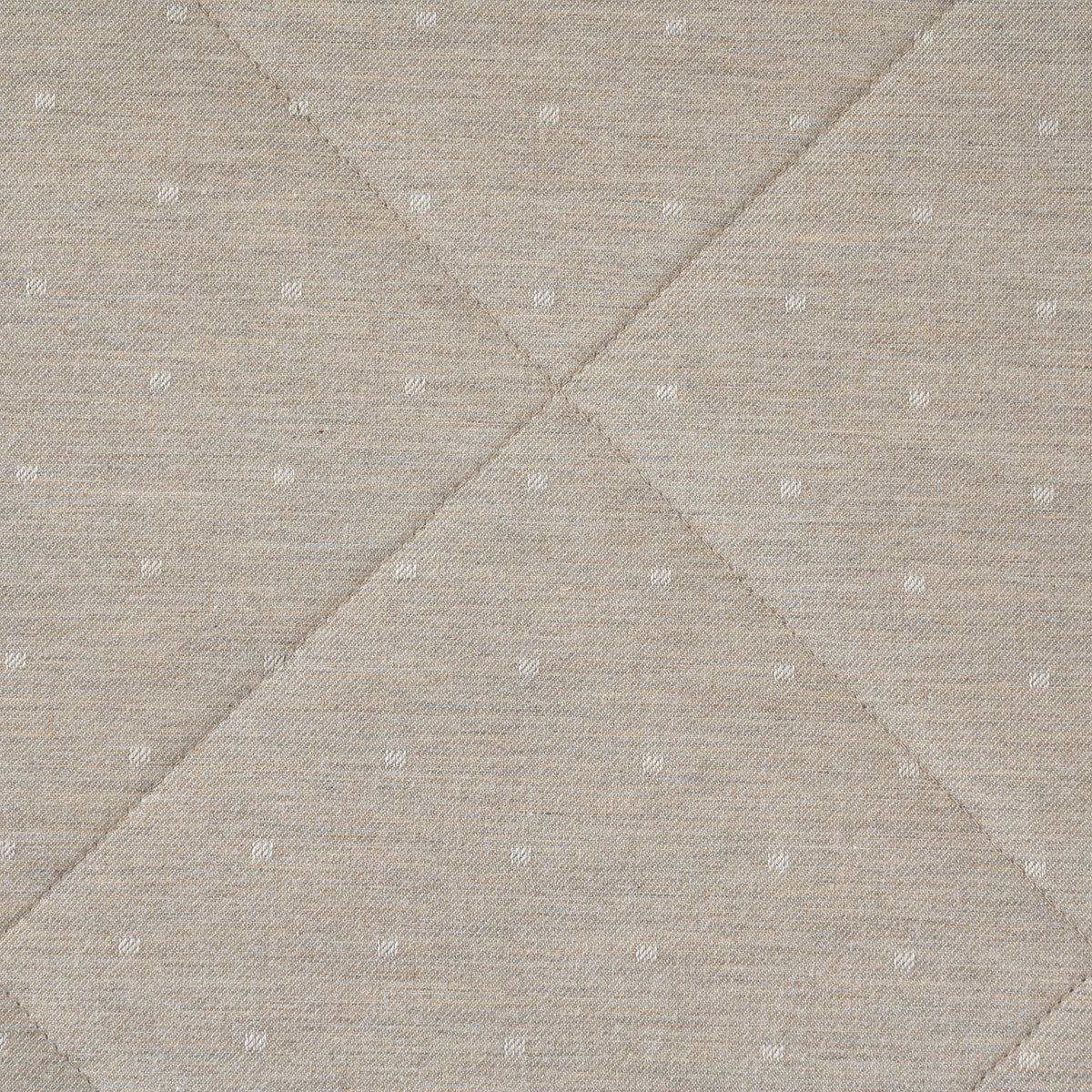 Muted Dot 100% Neutral Cotton Filling BeigeQuilt/Quilted Bed Cover