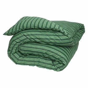 Nadine Linen Quilt Cover - Forest