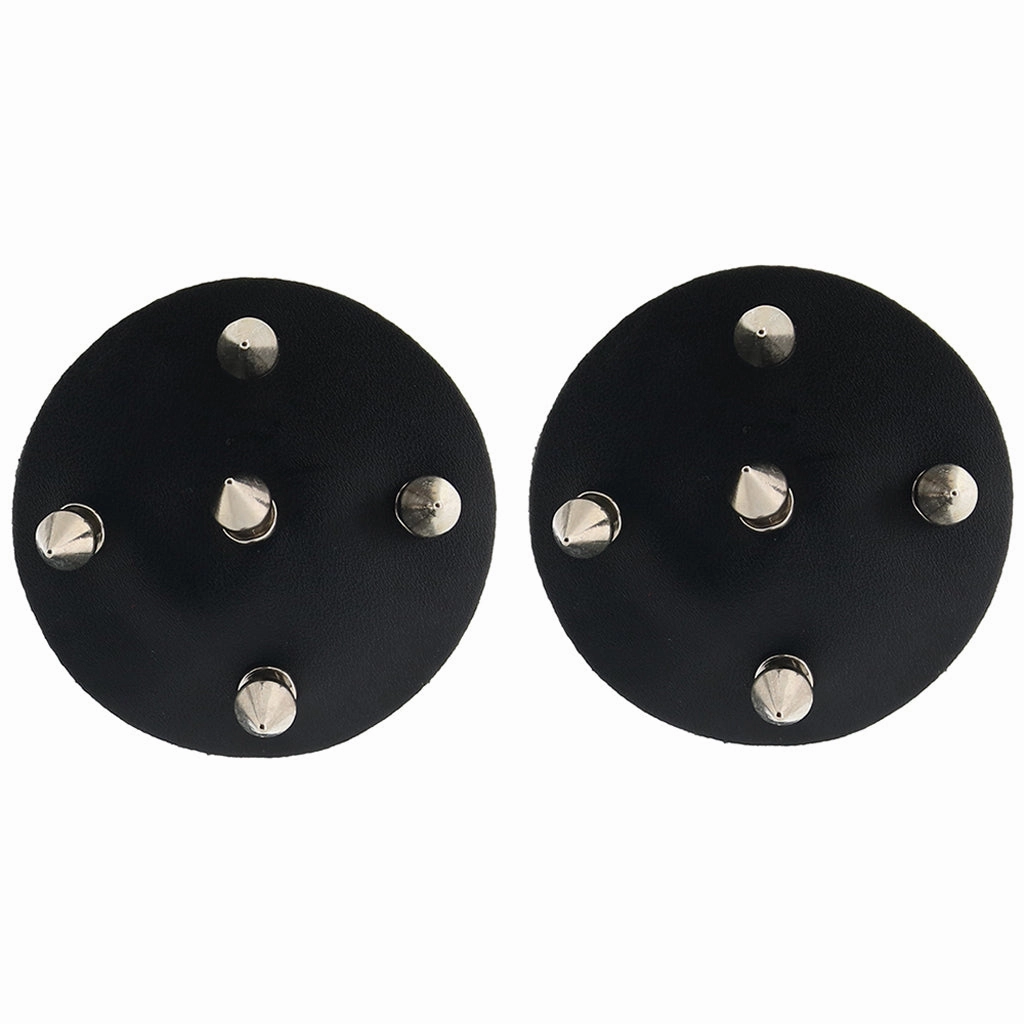 Nipple Couture Black Studded Covers