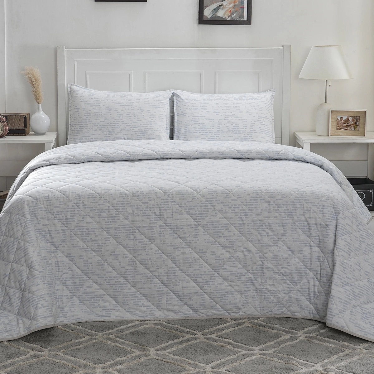 Optimist Bloom Canopus 110 GSM Summer AC Quilt/Quilted Bed Cover/Comforter