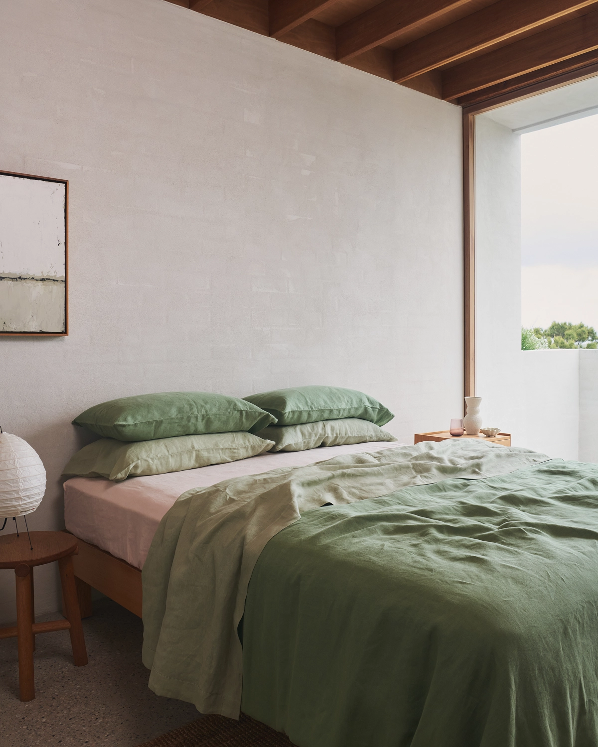 Pistachio, Sage & Rosewater Bedding Bundle
