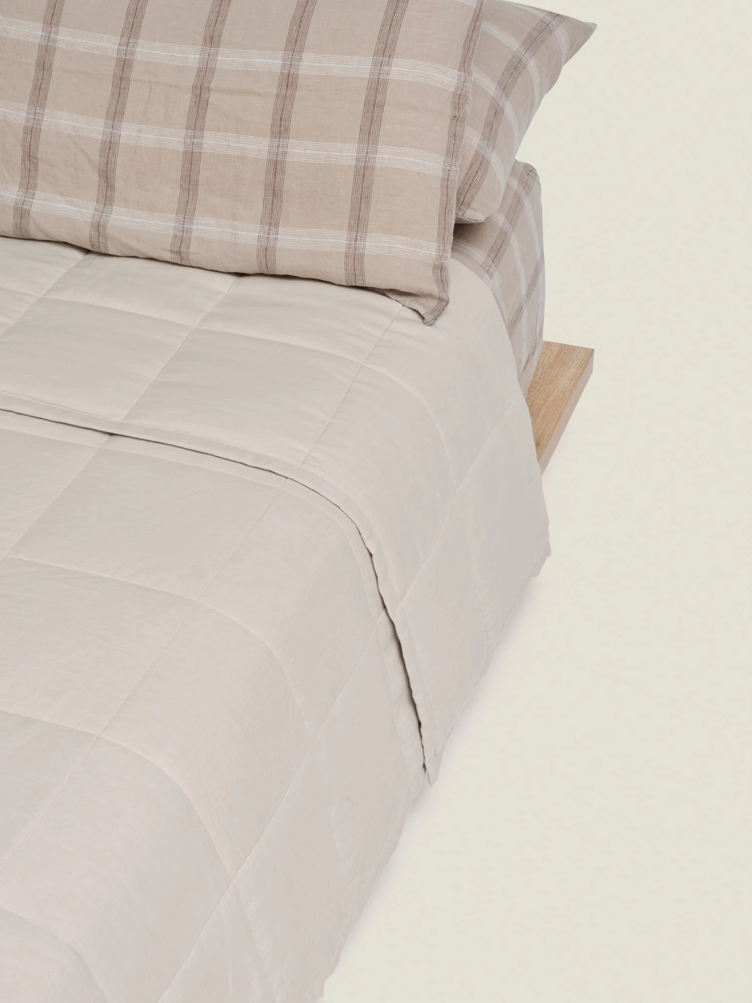 Quilt Cover in Cream
