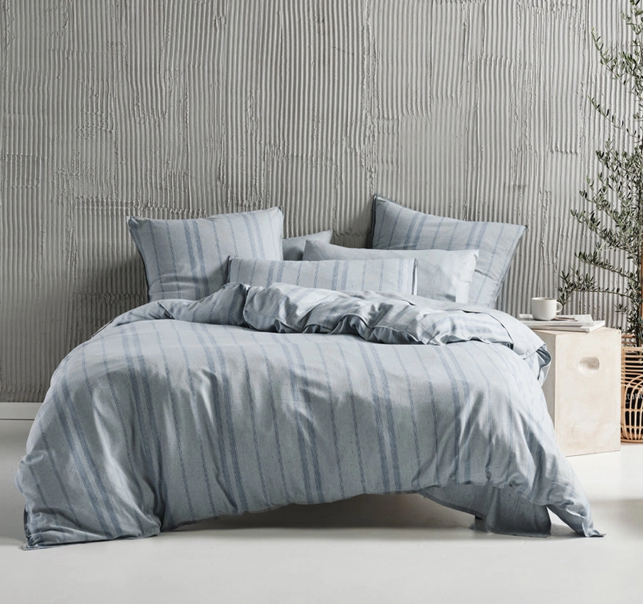 ReJeaneration Hali Quilt Cover Set Range Silver