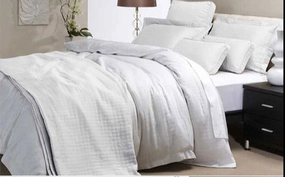 Savoy White Quilt Cover Set By Logan and Mason Platinum