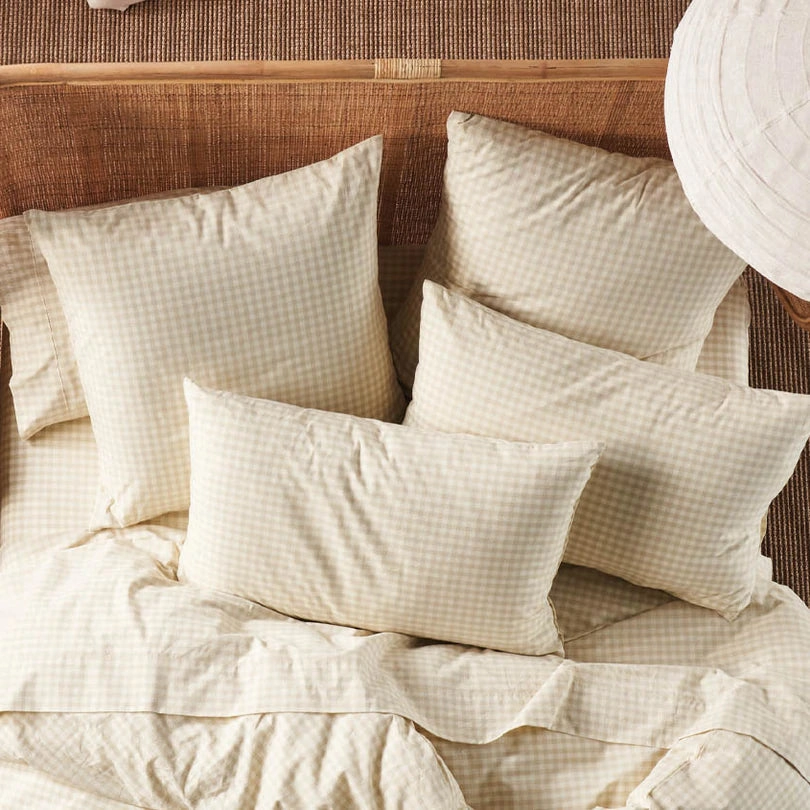 Springsteen Stone Quilt Cover Set by Linen House