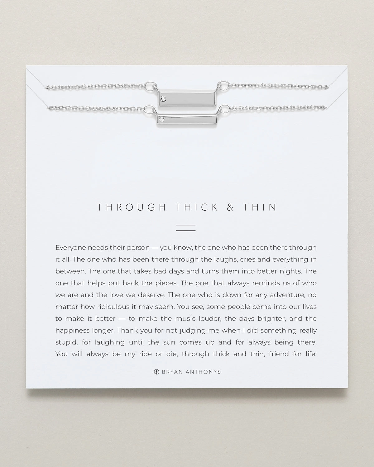 Through Thick & Thin Bracelet Set